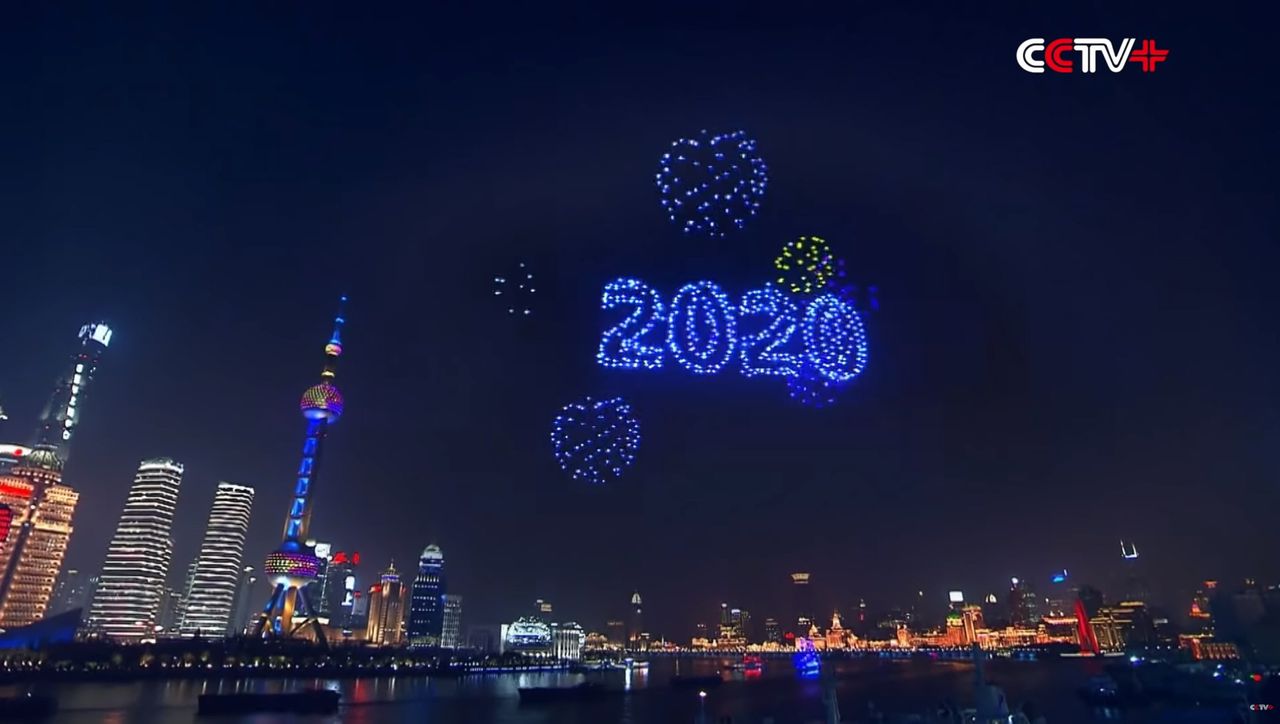 Shanghai drone show 2033